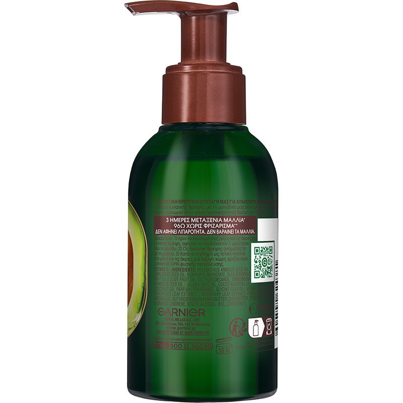 Avocodao Oil Revival Elixir Έλαιο Μαλλιών για Εντατική Θρέψη Προϊόν από Πίσω